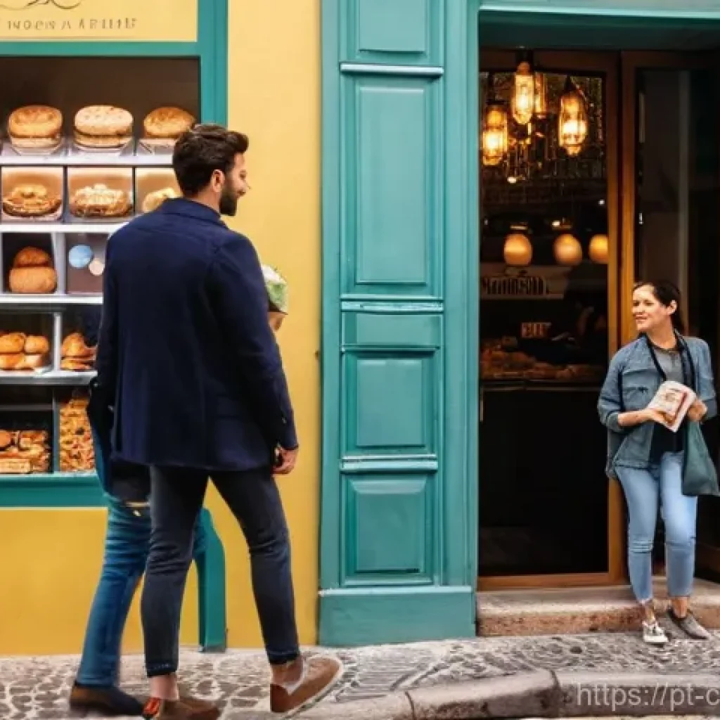 감정적 소비 패턴 분석 - **"The 'I Deserve It' Moment"**: A young adult in their late 20s, with a radiant, satisfied smile, e...